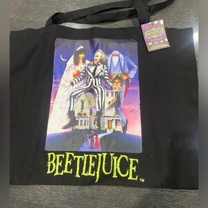 Beetlejuice Reusable Recycled Eco Tote Bag
